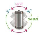 Tilt Sensor, Zero Power — SQ-SEN-645B Functional Diagram